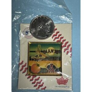 2002 World Series -Freeway Series SF Giants vs CA Angels pin